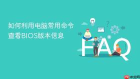 如何利用电脑常用命令查看bios版本信息