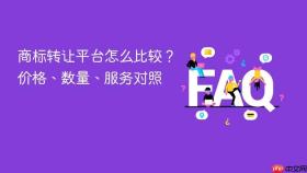 商标转让平台怎么比较？价格、数量、服务对照