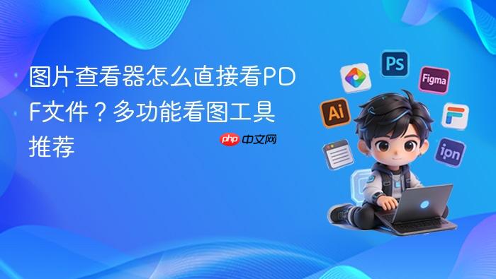 图片查看器怎么直接看pdf文件?多功能看图工具推荐