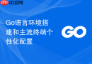 Go语言环境搭建和主流终端个性化配置