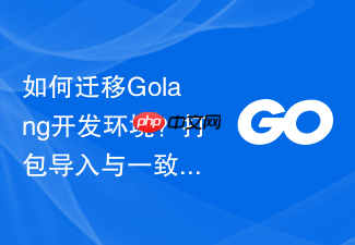 如何迁移golang开发环境?打包导入与一致性验证