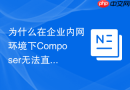 为什么在企业内网环境下Composer无法直接连接外部中文镜像？
