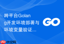 跨平台golang开发环境部署与环境变量验证方法