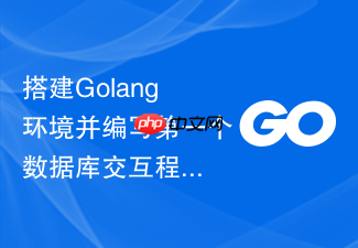 搭建golang环境并编写第一个数据库交互程序