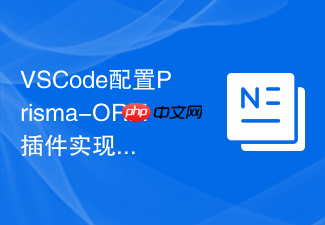 vscode配置prisma-orm插件实现数据库结构迁移提示