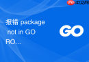 报错 package not in GOROOT？Go语言环境搭建的历史遗留问题