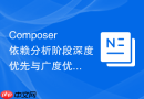 composer依赖分析阶段深度优先与广度优先算法的资源消耗对比