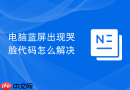 电脑蓝屏出现哭脸代码怎么解决