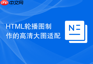 html轮播图制作的高清大图适配