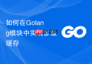 如何在Golang模块中实现多级缓存