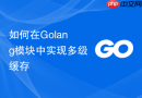 如何在golang模块中实现多级缓存