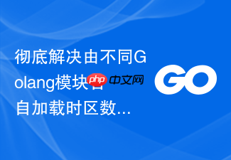 彻底解决由不同golang模块各自加载时区数据导致的计算偏差