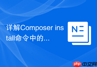 详解composer install命令中的optimize autoloader参数