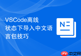 vscode离线状态下导入中文语言包技巧