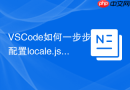 VSCode如何一步步配置locale.json文件
