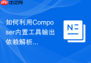 如何利用composer内置工具输出依赖解析诊断信息