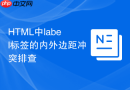 html中label标签的内外边距冲突排查