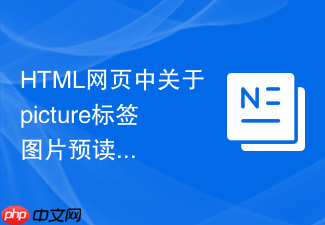 html网页中关于picture标签图片预读取机制的实际成效