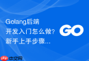 Golang后端开发入门怎么做？新手上手步骤详解