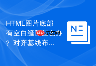 html图片底部有空白缝隙怎么办?对齐基线布局解决方案