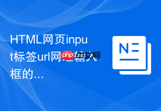 html网页input标签url网址输入框的限制技巧