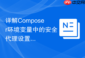 详解composer环境变量中的安全代理设置