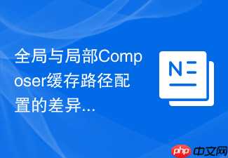 全局与局部composer缓存路径配置的差异及应用