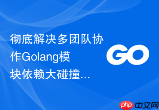 彻底解决多团队协作golang模块依赖大碰撞