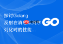 探讨golang反射在消息队列序列化时的性能瓶颈