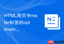 html网页中meter标签的optimum属性在多区间评分中的计算公式