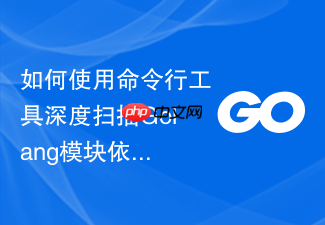 如何使用命令行工具深度扫描golang模块依赖的开源许可协议