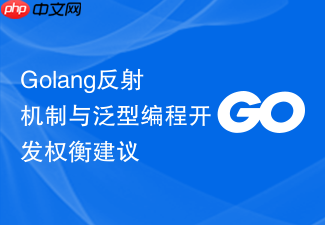 golang反射机制与泛型编程开发权衡建议