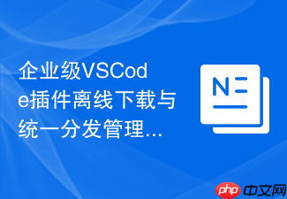 企业级vscode插件离线下载与统一分发管理规范