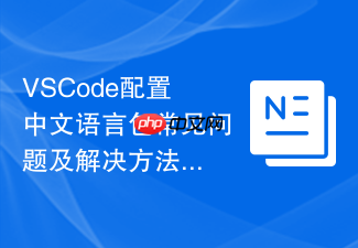 vscode配置中文语言包常见问题及解决方法