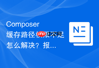 composer缓存路径权限不足怎么解决?报错处理方案