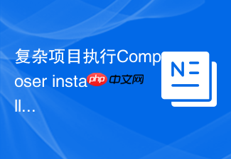 复杂项目执行composer install报错怎么排查?开启详细输出日志