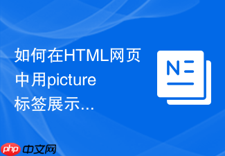 如何在html网页中用picture标签展示高清缩略图