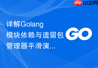 详解golang模块依赖与遗留包管理器平滑演进