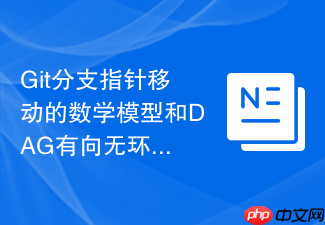 git分支指针移动的数学模型和dag有向无环图理解