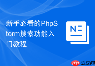 新手必看的phpstorm搜索功能入门教程