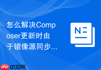 怎么解决composer更新时由于镜像源同步延迟导致的版本不一致?