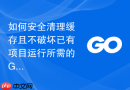 如何安全清理缓存且不破坏已有项目运行所需的Go模块依赖下载目录