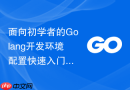 面向初学者的Golang开发环境配置快速入门