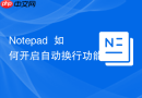 Notepad++如何开启自动换行功能
