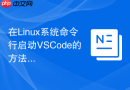 在Linux系统命令行启动VSCode的方法