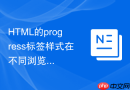 html的progress标签样式在不同浏览器中表现不一致怎么用css重置