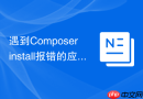 遇到Composer install报错的应急处理方案