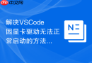 解决vscode因显卡驱动无法正常启动的方法