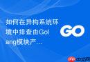 如何在异构系统环境中排查由golang模块产生的内存碎片