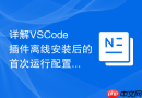 详解vscode插件离线安装后的首次运行配置
